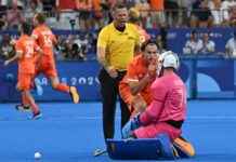 Reactie van hockeyer Duco Telgenkamp op controversiële actie tijdens Olympische Spelen news-09082024-104749