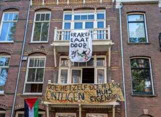 Pand gekraakt in dure straat van Amsterdam news-19092024-022425