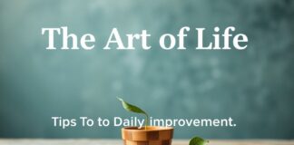 The Art of Life: Tips for Daily Improvement
