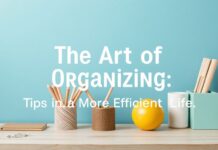 De Kunst van het Organiseren: Tips voor een Efficiënter Leven The Art of Organizing: Tips for a More Efficient Life