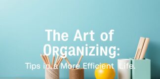 The Art of Organizing: Tips for a More Efficient Life