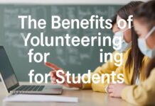 The Benefits of Volunteering for Students
