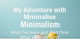 My Adventure with Minimalism: What I've Learned and What I Haven't