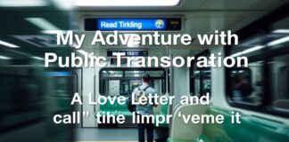 My Adventure with Public Transportation: A Love Letter and a Call for Improvement