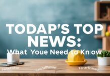 Today's Top News: What You Need to Know