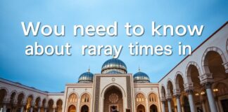 What you need to know about prayer times in Ankara